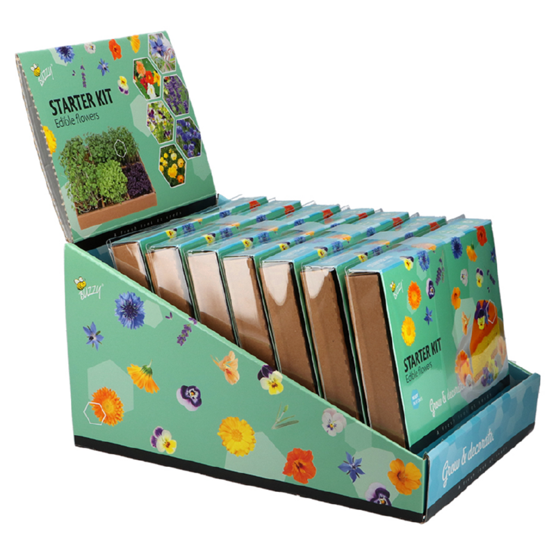 Eetbare bloemen kweekset